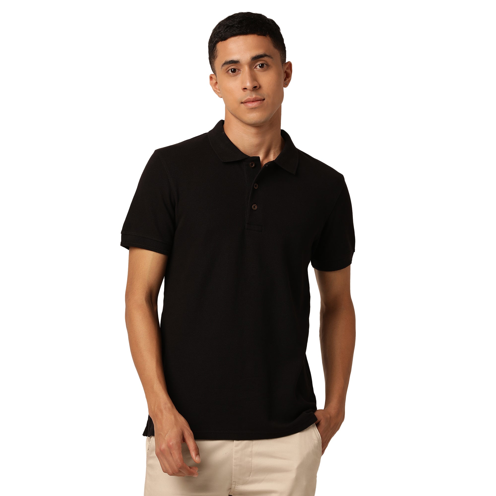 Black polo clearance t shirts pack